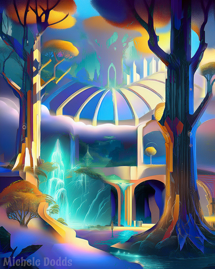 Abstract Trees Image