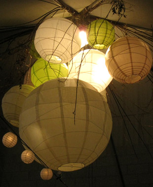 paper lanterns