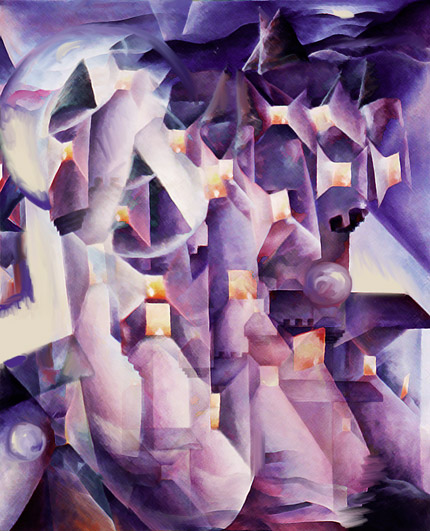 Castle Abstract Image