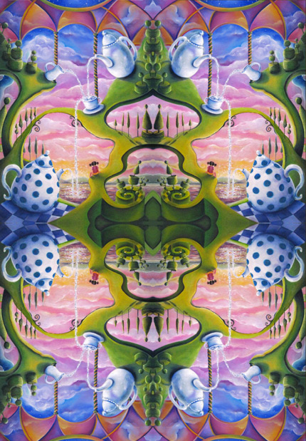 Overflowing Abstract Image