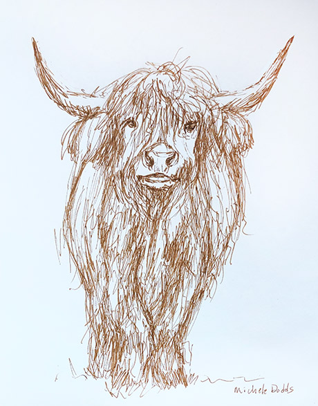 Cow Drawing