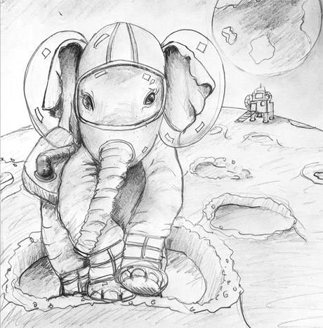 Elephant Drawing