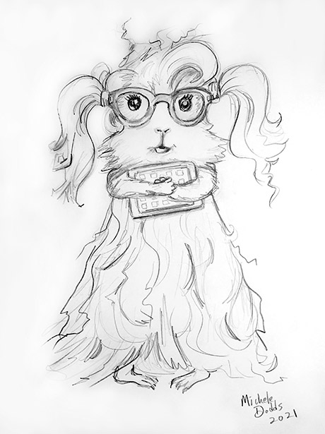 Guinea Pig Drawing