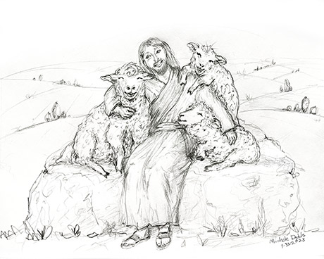 Jesus Maggie Image