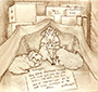 Maggie Reads Illustration