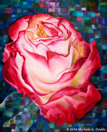 Red Rose Painting