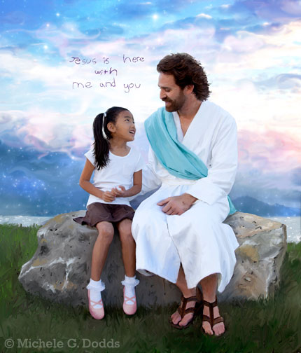 Talking with Jesus Image