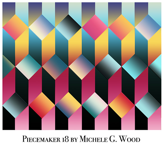 Geometric Cube Art