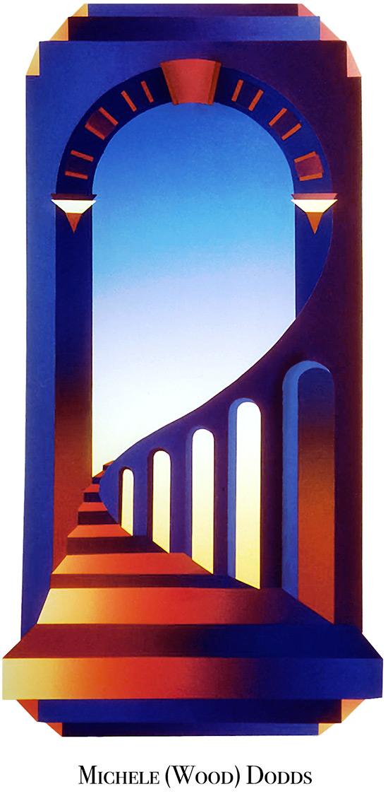 Placid Aspirations print-cut