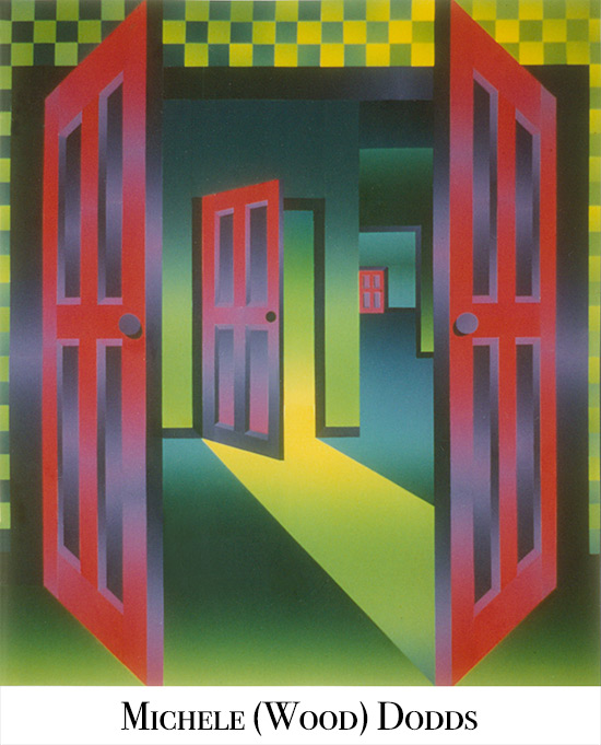 Red Doors print-cut