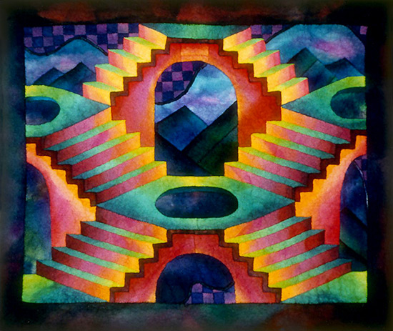 Stairs Painting