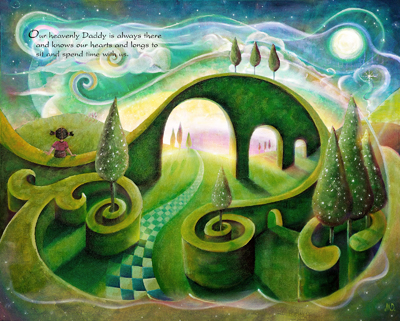 Lilys Garden Painting