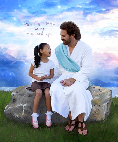 Talking with Jesus Image