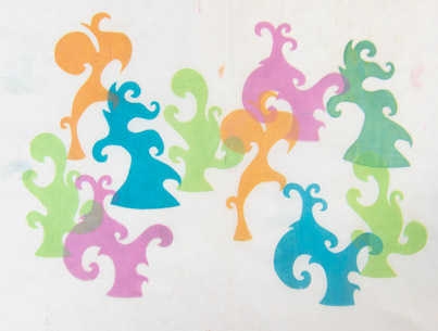 Shapes Screen Print