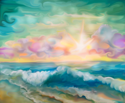 Pastel Seascape