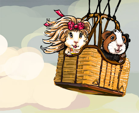 Guinea Pig Basket Image