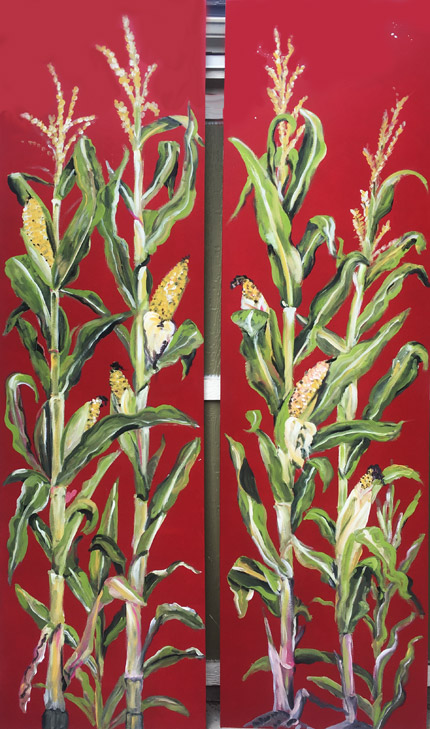 Corn Painting