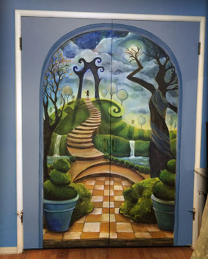 Trompe l' oeil Doors