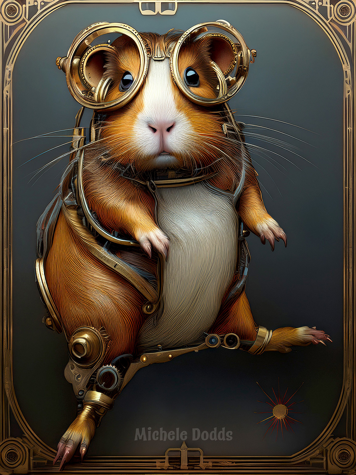 Steam Punk Guinea Pig Image