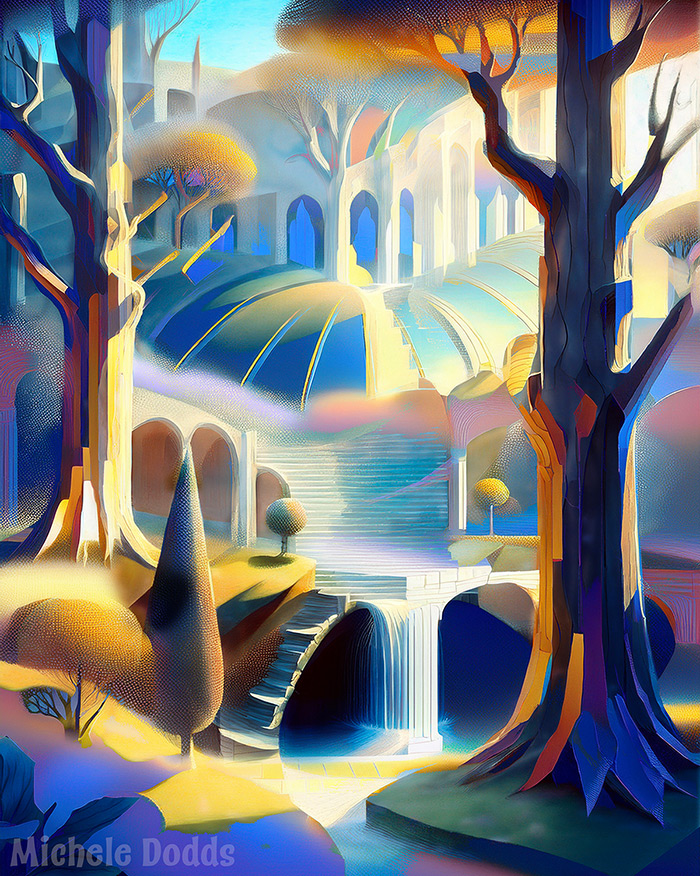 Abstract Trees Image