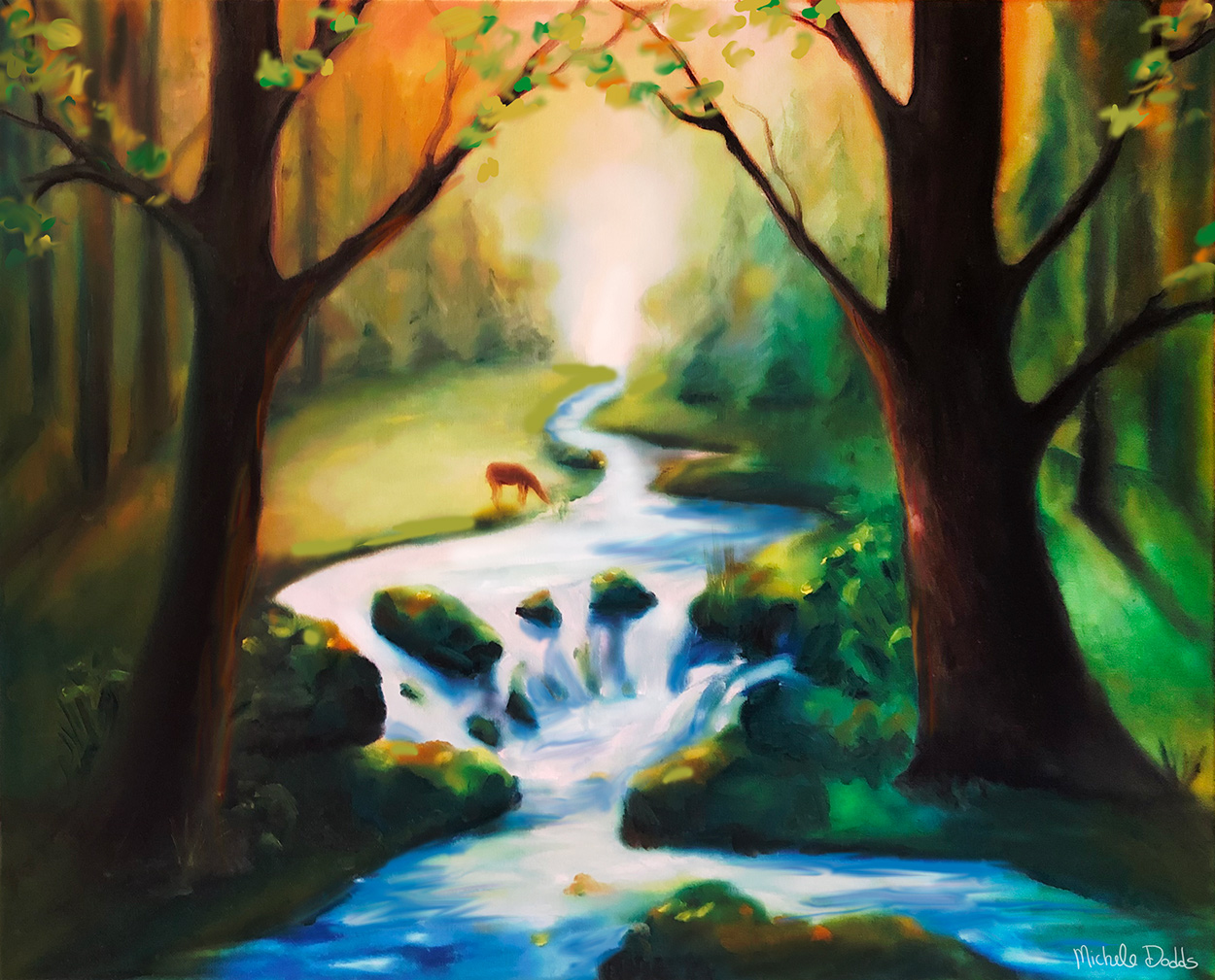 Dream Stream Painting