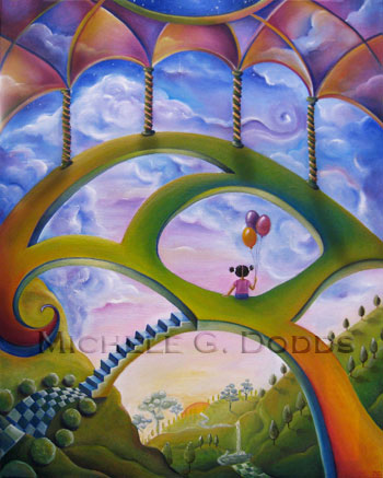 Canopy Skywalk Painting