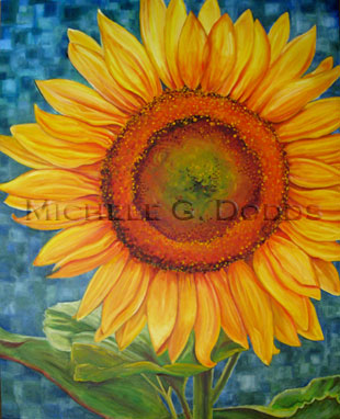 Sunflower Painting