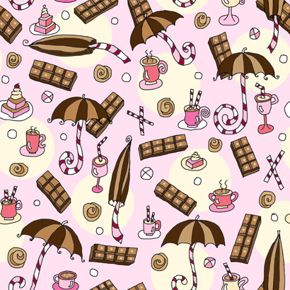Chocolate Dream Fabric