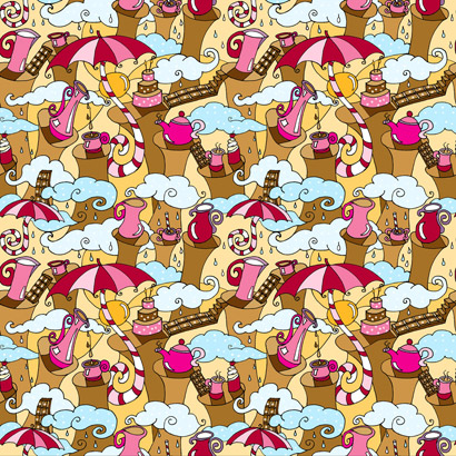 Peppermint Umbrellas